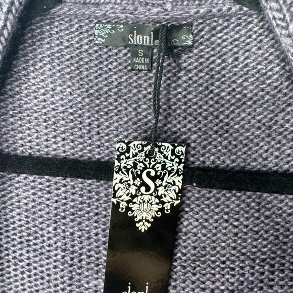 NWT Sioni Crochet Fur Trim Sweater Shrug Small/medium - Picture 12 of 12